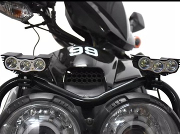 МОТОЦИКЛ ГАЛОГЕННЫЙ 30W 2400LM 3 РЕЖИМА СВЕТА