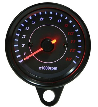 UNIWERSALNY OBROTOMIERZ MOTOCYKLOWY 60mm 13000 RPM Elektroniczny Analogowy