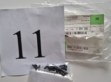 SADA ŠROUBŮ ZRCÁTKO KOMPLET ŠROUBY BMW F90 F91 G11 G14 5116 7444266