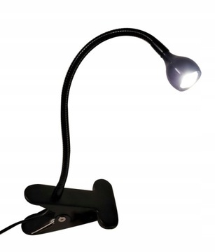 Lampka Led z klipsem biurkowa do czytania 3W