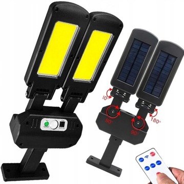 Lampa Solarna Uliczna Regulowana 200 LED COB