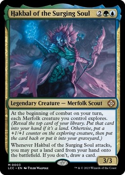 MTG Hakbal of the Surging Soul FOIL (MR)