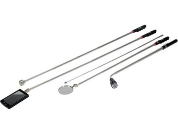 НАБОР ДЛЯ ПРОВЕРКИ, зеркало, захват, фонарик, 5 шт.