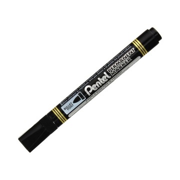 Marker permanentny czarny okrągły Pentel N850