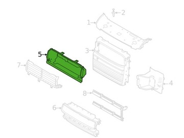 HORNÍ VOLANT VZDUCHU LAPAČ LAND ROVER DEFENDER 2020 - LR130026