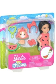 LALKA BARBIE CHELSEA ARBUZ Z PIESKIEM GHV71