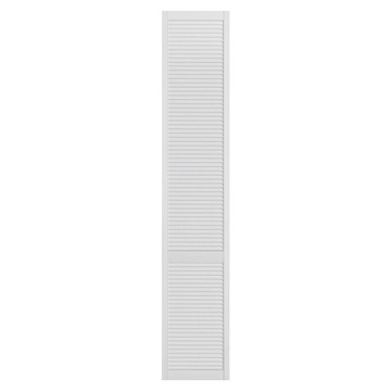 Drzwiczki ażurowe 44,4x242,2 cm białe lakierowane