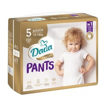 Dada Extra Care pieluchomajtki PANTS 5 JUNIOR 35 szt. 12-18 kg