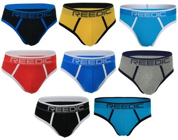 ZARIF Slipy Męskie REEDIC Zestaw MIX - 8 szt. 3XL