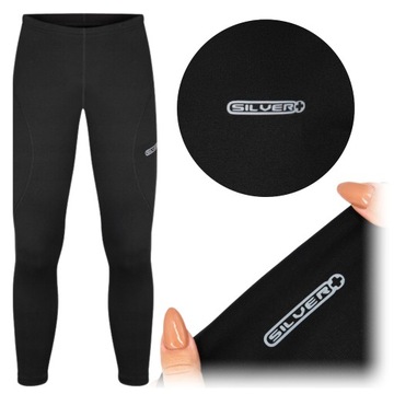 SPODNIE TERMOAKTYWNE LEGGINSY OCIEPLANE ANTYBAKTERYJNE ODZIEŻ TERMO UNISEX