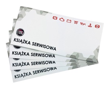 KSIĄŻKA SERWISOWA PRZEGLĄDÓW NAPRAW FIAT