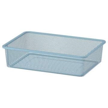 IKEA TROFAST Сітчаста коробка синій 42x30x10 см