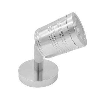 Lampa punktowa LED z możliwością regulacji 360 stopni Oświetlenie szynowe LED Downlight srebrno-białe