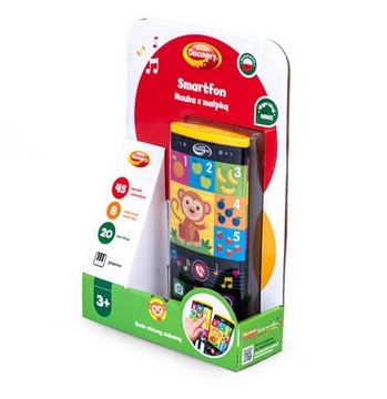 ИНТЕРАКТИВНОЕ ОБУЧЕНИЕ НА СМАРТФОНЕ DUMEL С ОБЕЗЬЯНОЙ PL +3