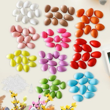 100 шт. пасхальные яйца пасхальные украшения творческие работы DIY пасхальная корзина игрушки