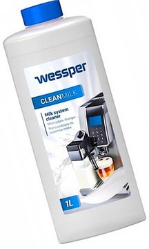 MOCNY Płyn Czyszczenia Systemu MLEKA do ekspresu WESSPER CleanMilk -1000ml