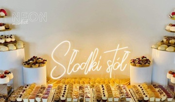 Słodki Stół napis LEDOWY LED Neon LEDON