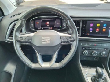 Seat Ateca SUV Facelifting 2.0 TDI 150KM 2022 Seat Ateca serwis ASO 2.0TDI 150KM bezwypadkowy pakiety Link NAVI LED VAT23, zdjęcie 16