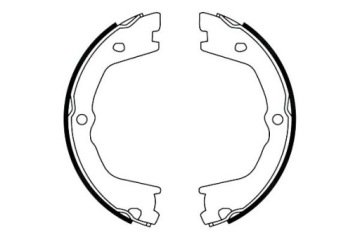 ТОРМОЗНЫЕ КОЛОДКИ LPR (РУЧНОЙ ТОРМОЗ) IVECO DAILY