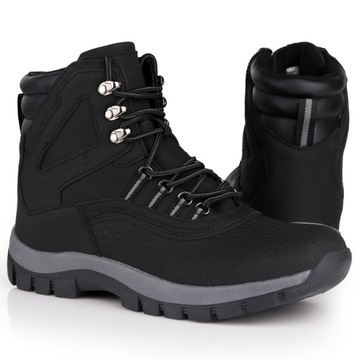 Buty męskie trekkingowe HI-TEC BLAZI MID BLACK