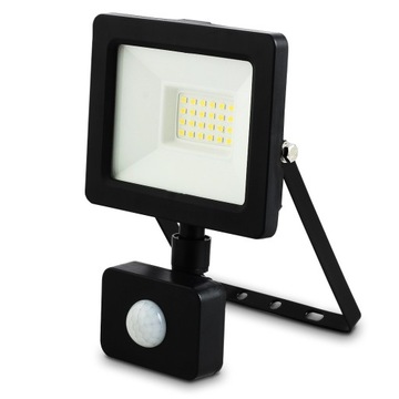 NAŚWIETLACZ LED LAMPA Z CZUJNIKIEM RUCHU 20W