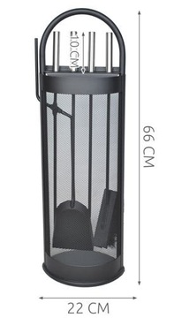 Каминные инструменты Каминный набор 5 в 1 Аксессуары