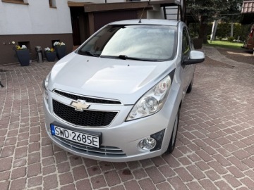 Chevrolet Spark II Hatchback facelifting 1.0L DOHC 68KM 2013 Chevrolet Spark TYLKO 76tyśkm 1WŁ 1.0b ORYGINAŁ LAKIER 2013r Opcja LT KLIMA, zdjęcie 1