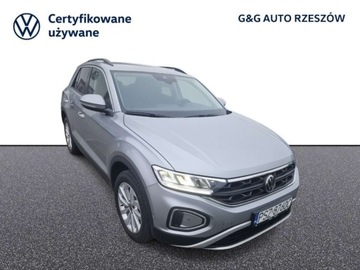 Volkswagen T-Roc I SUV Facelifting 1.5 TSI ACT 150KM 2024 Volkswagen T-Roc 1.5 TSI 150 KM Life DSG, Serwis ASO, Gwarancja, FV23 1.5, zdjęcie 1