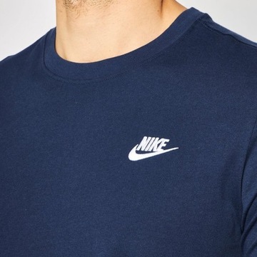 Nike t-shirt koszulka męska sportowa granatowa 827021-475 M