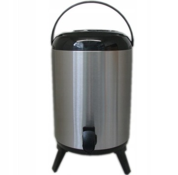 Termos cateringowy z kranem 7,5L składane nóżki