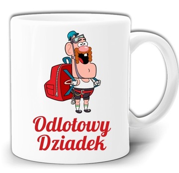 DZIEŃ DZIADKA ODLOTOWY PREZENT KUBEK GW614