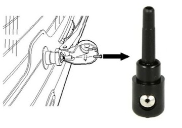 РЫЧАГ + ЗАДНИЙ СТИРАТЕЛЬ VW Touran 2003-2010 + ГАЙКА ПРОКЛАДКИ ФОРСУНКИ