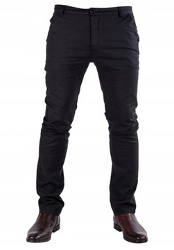 Proste CHINOSY slim JASPER r. 35