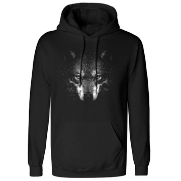 DAMSKA BLUZA Z KAPTUREM Z WILKIEM WILK WOLF S