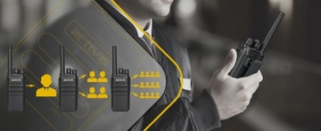 Рация Retevis RT40, цифровая/аналоговая радиосвязь двусторонней связи, PMR446