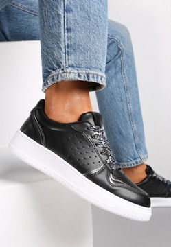 Renee Czarne Sneakersy damskie 39