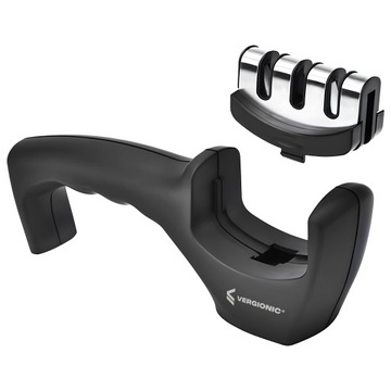 ТОЧИЛКА КУХОННЫХ НОЖЕЙ ДЛЯ НОЖНИЦ КОМПАКТНОЕ КОЛЕСО 3в1