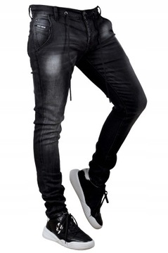 MP004 r. XL Jeansy MĘSKIE MODNE SLIM FIT