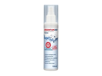 SREBRO KOLOIDALNE 50 PPM 150ML AEROZOL AURA HERBALS TONIK MGIEŁKA DO TWARZY