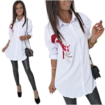 CASUALOWA KOSZULA OVERSIZE EMMELINE! WZ.15 M