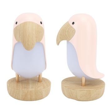 Toucan Bird Night Light USB Cute Bird Lampka