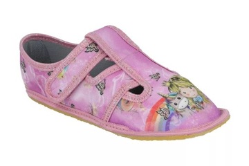 Barefoot kapcie Raweks Zuzia 17B dla dziewczynki buty zmienne R29