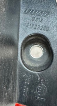 FIAT CROMA 05-11R SVĚTLO PRAVÁ ZADNÍ VLOŽKA SVĚTLA 51727249