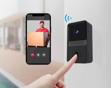 БЕСПРОВОДНОЙ ДВЕРНОЙ ЗВОНОК ВИДЕОКАМЕРА WIFI ИНТЕРФОН
