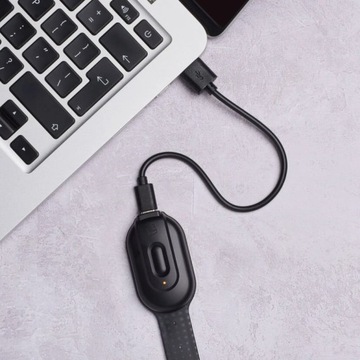Ночник USB-закладка черный светодиодный для чтения с зажимом в кровати