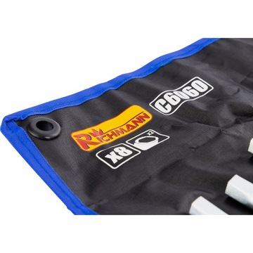 НАБОР КЛЮЧЕЙ ДВУХСТОРОННИХ ТРУБЧАТЫХ 6-22ММ 8 ЭЛЕМЕНТОВ RICHMANN