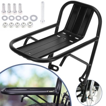 PRZEDNI BAGAŻNIK NA ROWER GÓRSKI ZE STOPU ALUMINIUM, BAGAŻNIK ROWEROWY