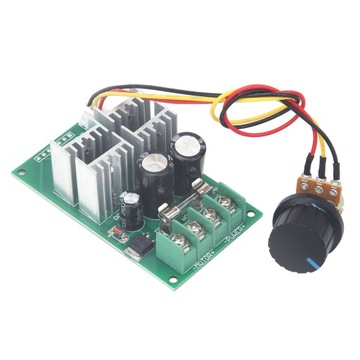 РЕГУЛЯТОР СКОРОСТИ ДВИГАТЕЛЯ PWM DC6-60V 20A
