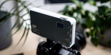 Светодиодная лампа Newell Rangha RGB 2500–9900K, 1500 люкс, смягчающий рассеиватель