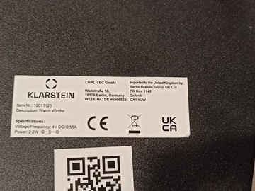 Klarstein St. Rotomat Gallen Premium черный